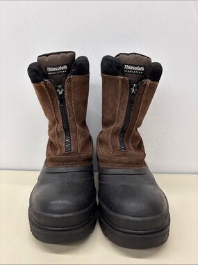 3M Thinsulate Brown Leather and Black Rubber